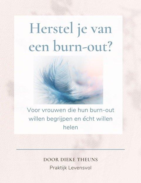Voorkant van het gratis e-book over herstellen van een burn-out